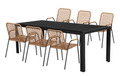 Havestol Madison sort/natur - Sunlife®
